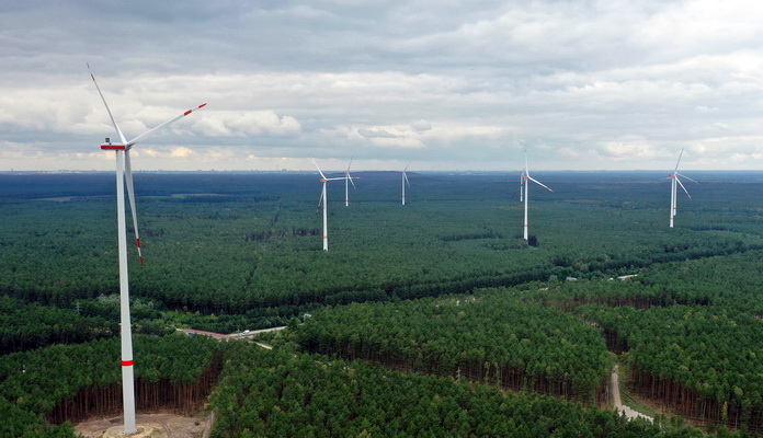 Stadtwerke gehen mit 33,6 MW-Windkraft ans Netz - Windpark Spreeau