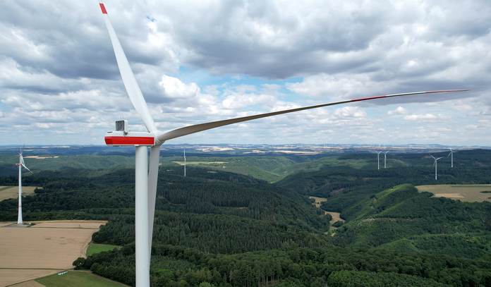 Windräder des Windparks TEE Treis-Karden, Mörsdorf