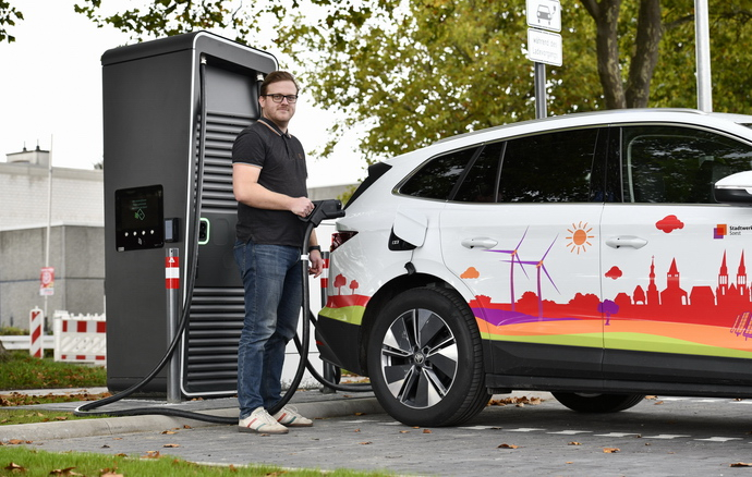 Schnelllader - DC-Charger - Stadtwerke Soest - Riga-Ring 1