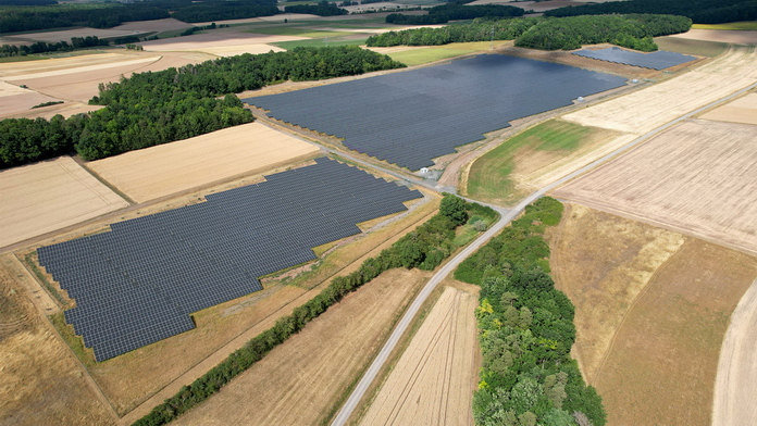 TEE Solar-Park Theinfeld - 12 Hektar mit einer Leistung von 12 MWpeak - Stadtwerke Soest