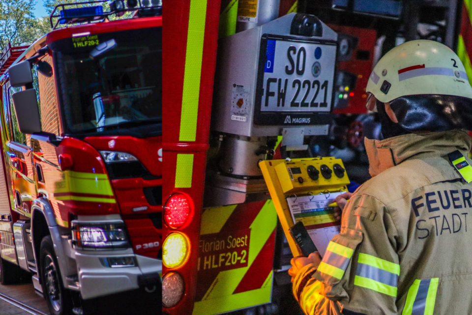 Einsatzfahrzeug – der Feuerwehr Stadt Soest. Bild: © Christoph Blume