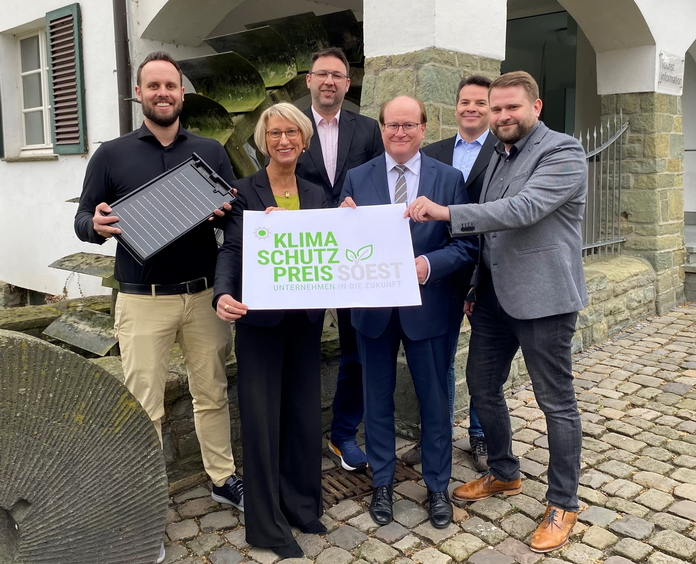 Klimaschutzpreis - WMS - Stadtwerke Soest - Volksbank