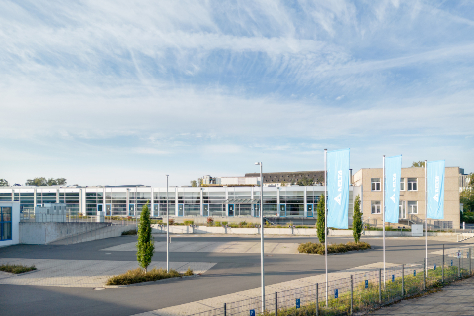 Delta Electronics Gruppe – Das Firmengebäude.